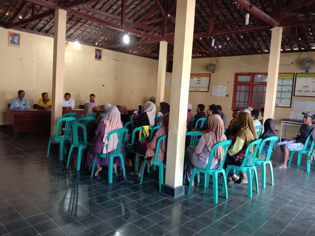 sosialisasi penerimaan bantuan wc