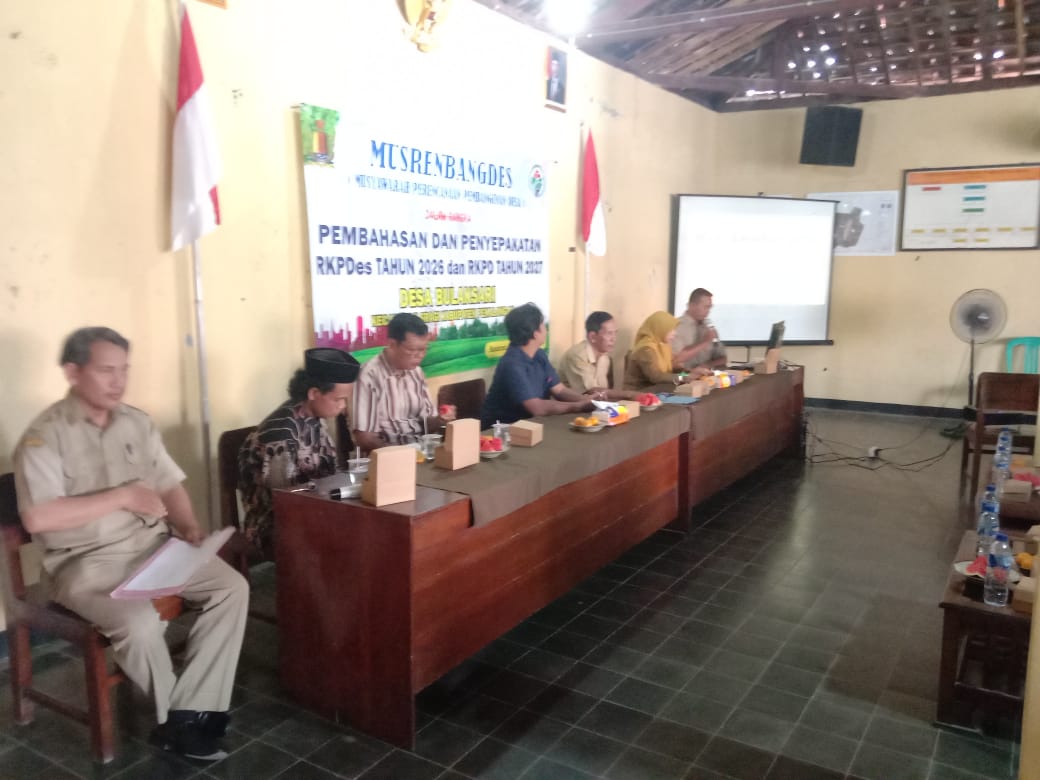 musrenbangdes desa bulaksari tahun 2025