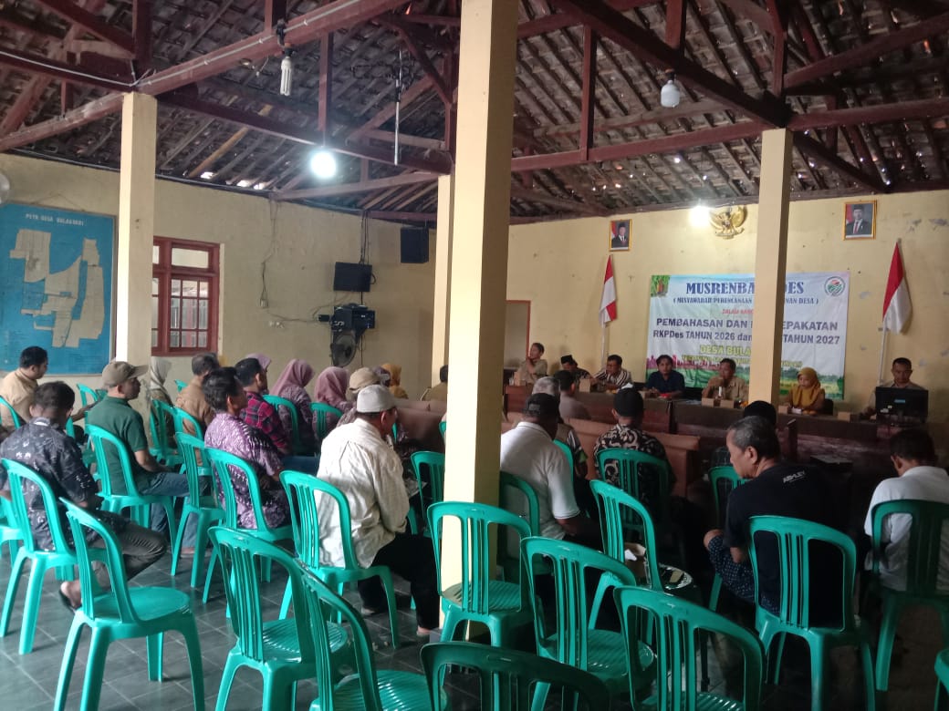 musrenbangdes desa bulaksari tahun 2025