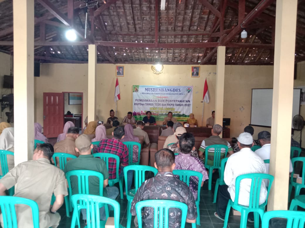 musrenbangdes desa bulaksari tahun 2025