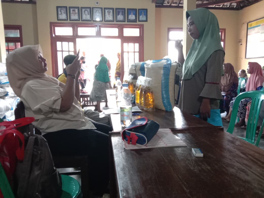 bantuan pangan desa bulaksari
