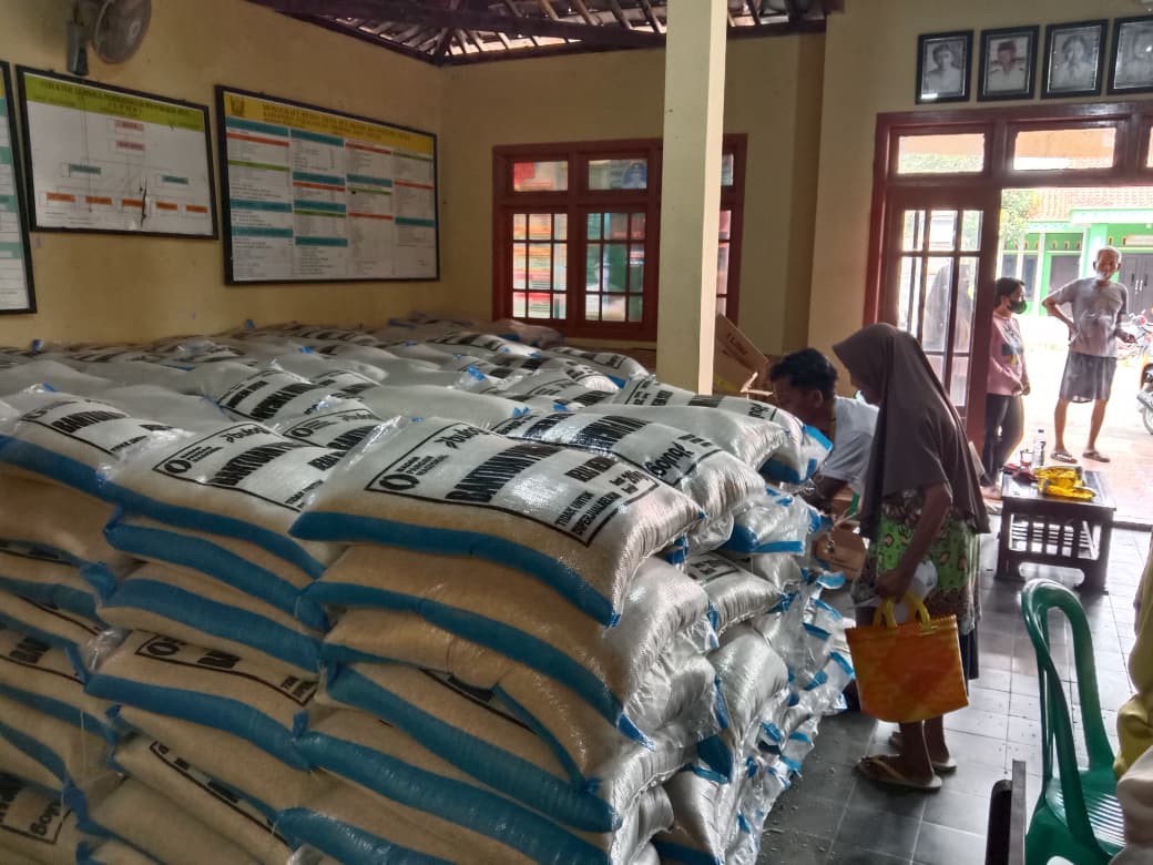 bantuan pangan desa bulaksari