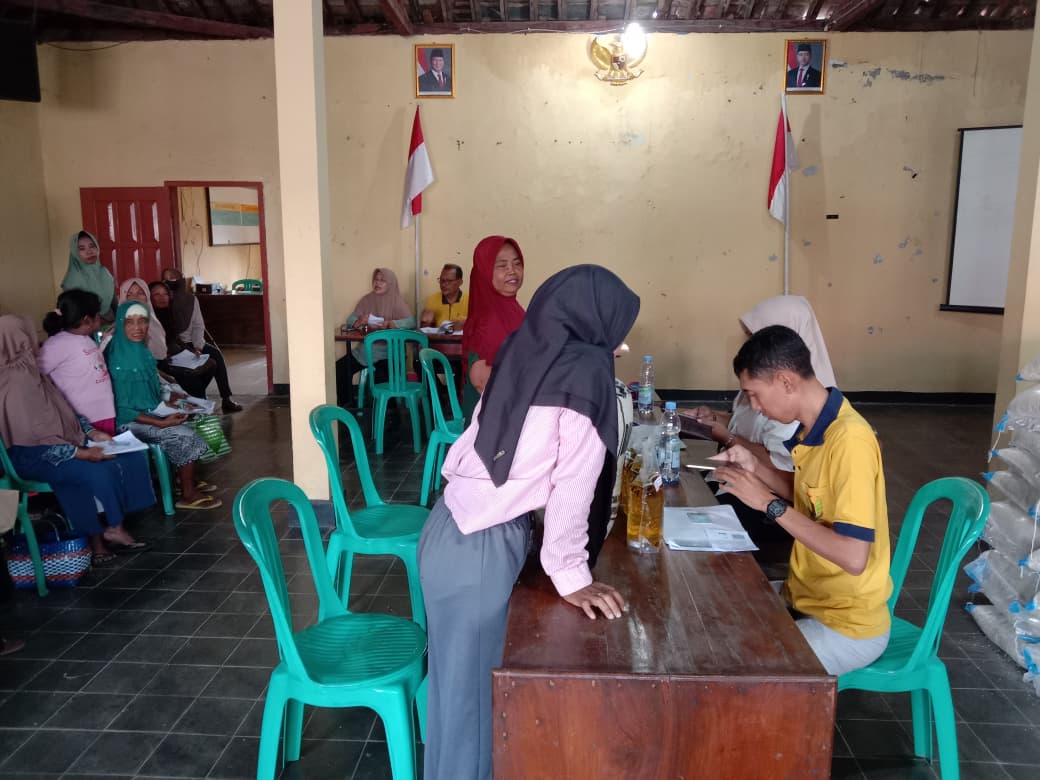 bantuan pangan desa bulaksari