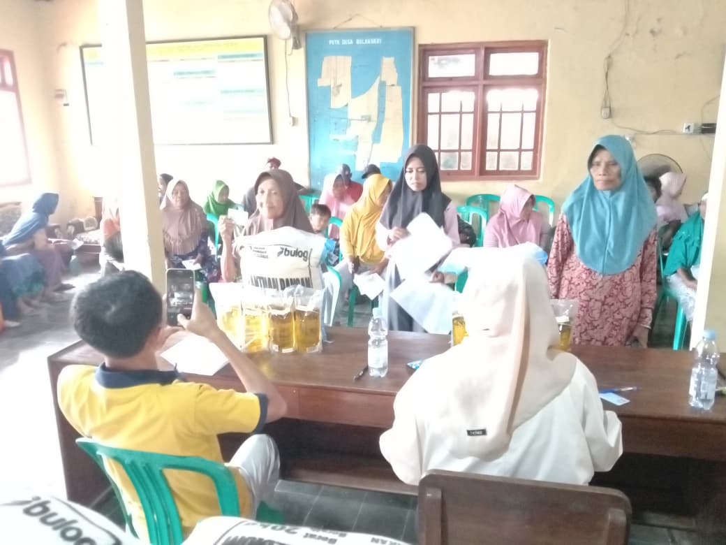 bantuan pangan desa bulaksari