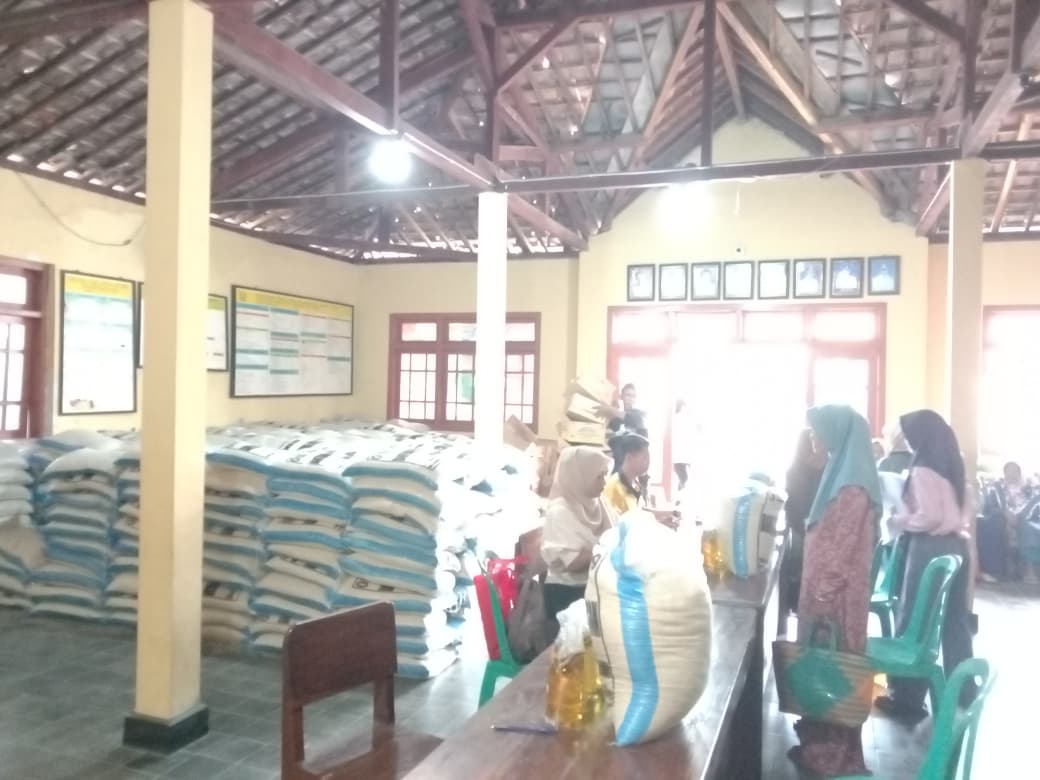 bantuan pangan desa bulaksari