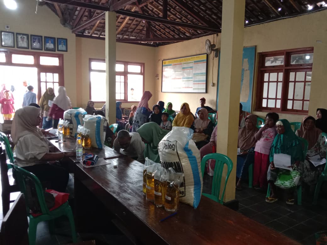 bantuan pangan desa bulaksari