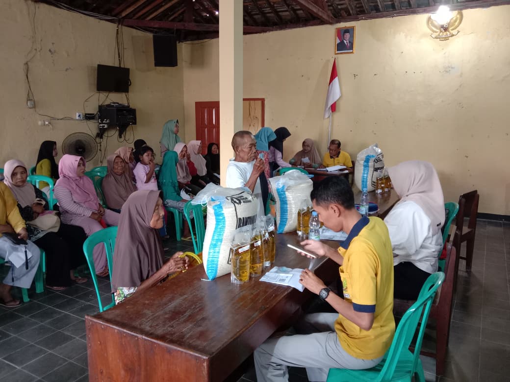 bantuan pangan desa bulaksari