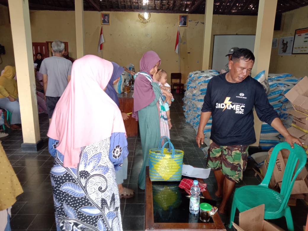 bantuan pangan desa bulaksari